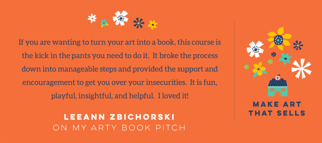 testimonial template general testimonial by Leann Zbichorski for My Arty Book Pitch