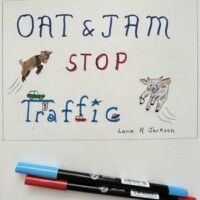 Oat and Jam Stop Traffic book cover Oat and Jam Stop Traffic book cover