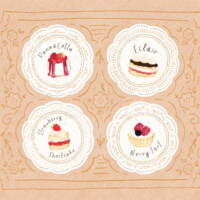 Dessert plates Dessert plates