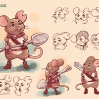 Mousecharactersheet Mousecharactersheet